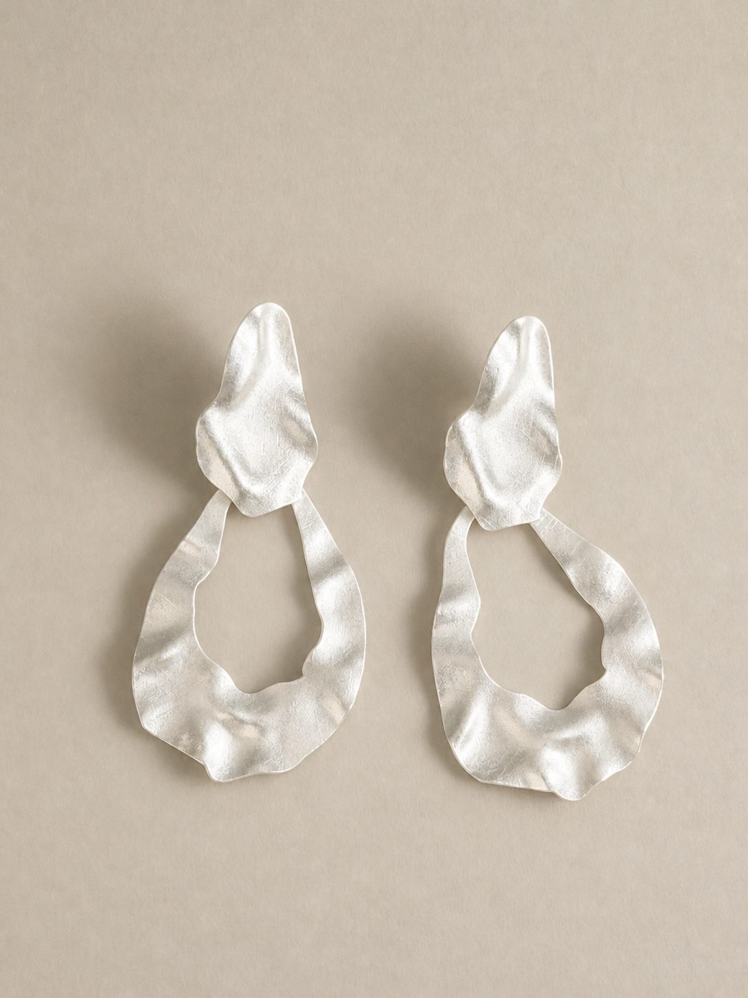 Fold 01 — compact fold earrings, product view